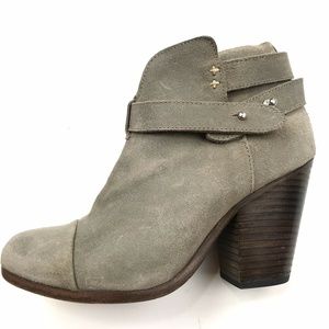 Rag & Bone Harrow Taupe Ankle Bootie 36/6